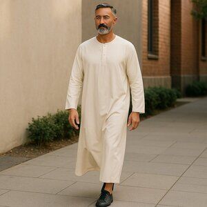 Kurta Traditional Jubba Long Dress Men's XL or 58 NWT